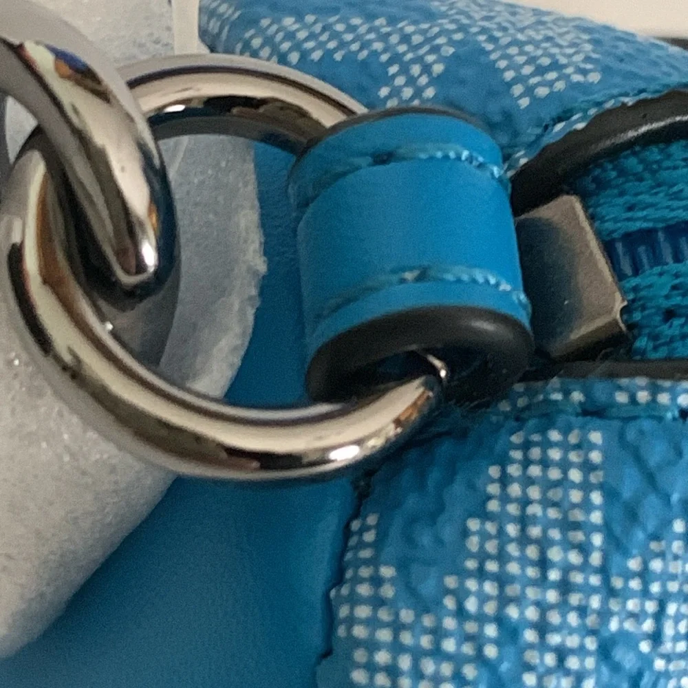 Michael Kors Gifting Sky Blue Micro Duffle Bag Key Fob